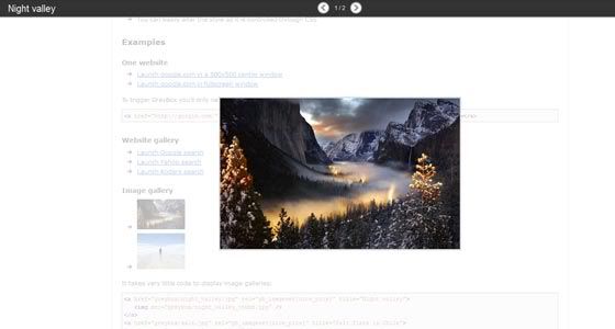 12 jQuery lightbox plugin nên dùng