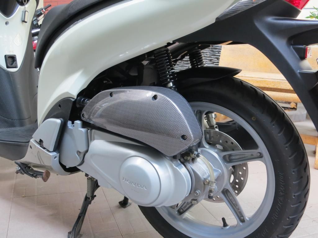 Bán xe sh màu trắng 2 thắng đĩa - 12