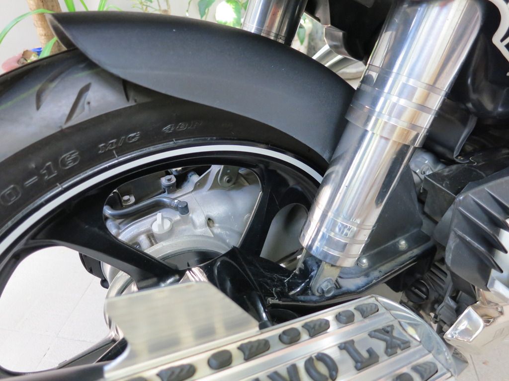 Cần bán  nouvo lx  2011 màu trắng đen - 14