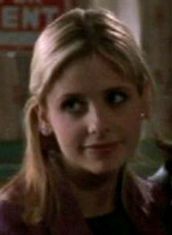 Buffy rolling her eyes