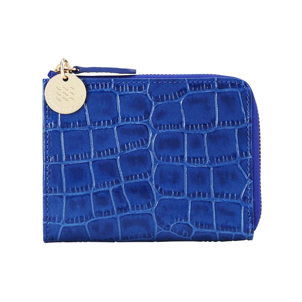  photo LEIK L Shape Card Zipper Wallet blue.jpg