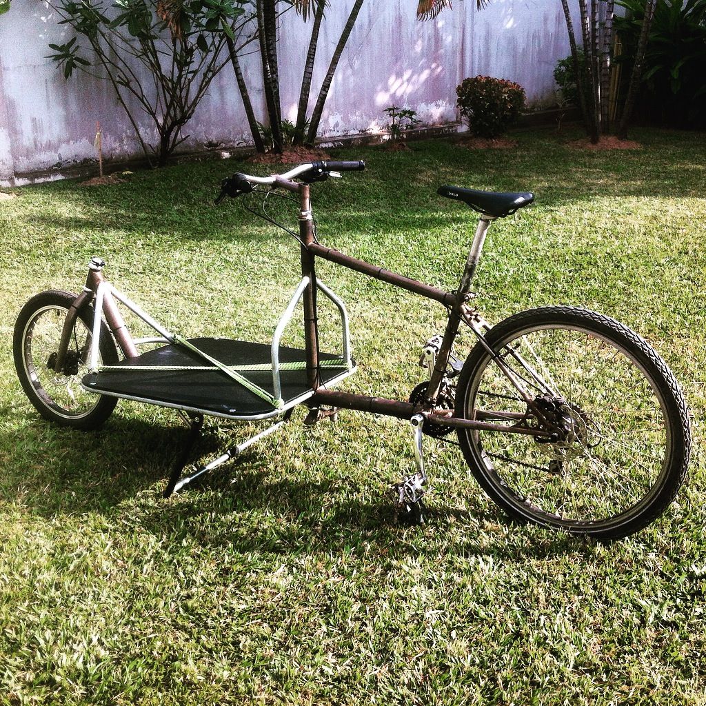 home built cargo bike