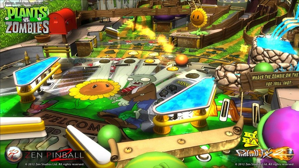 Pinball FX2 Plants vs Zombies Table Download XBOX360 -iND DLC iso torrent