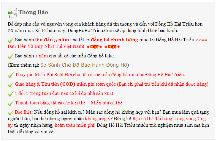 DongHoHaiTrieu.Com - Nhà Bán Lẻ Đồng Hồ Hàng Đầu Việt Nam! - 11
