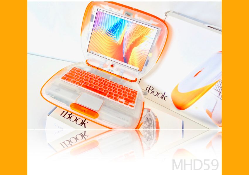 Apple iBook G3 Clamshell TANGERINE 1999 ""BOXED" SUPERB CONDITION