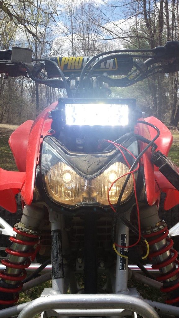 LED light bar for '05 | Honda TRX 450R