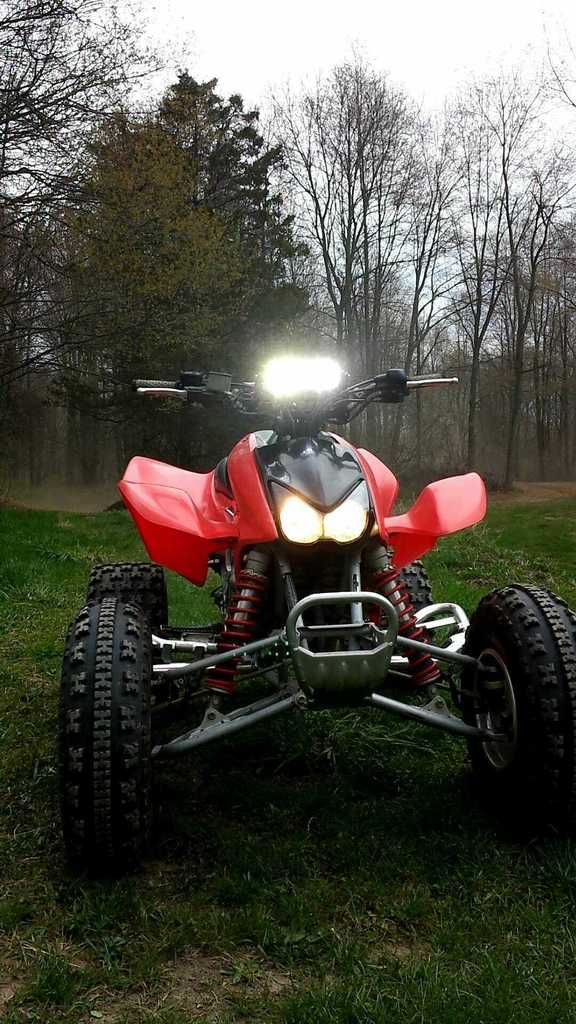 LightBar Mounting Options Honda TRX Forums Honda TRX 450R Forum