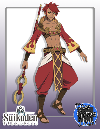 Suikoden Tierkreis - Asad the 2nd Mage Forces Captain