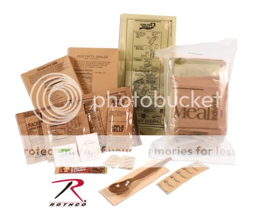 SURE PAK 12 COMPLETE MEALS MRE CAMPING SURVIVAL US GOV CONTRACTOR 