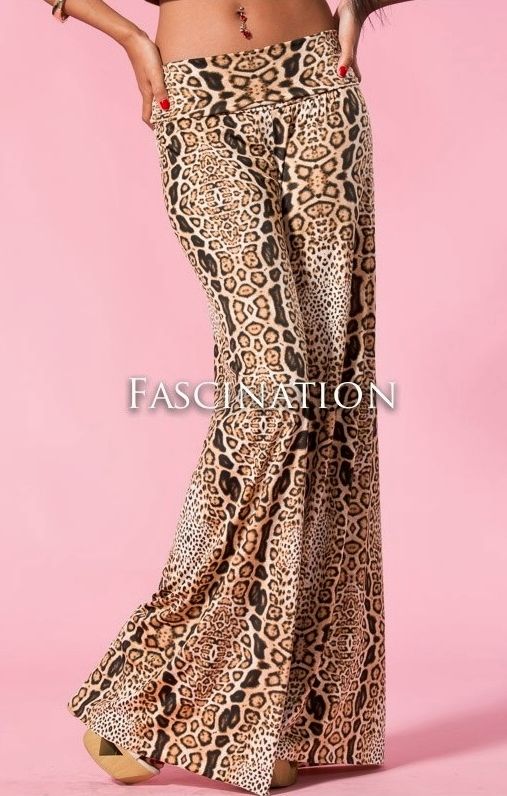 purple cheetah print pants