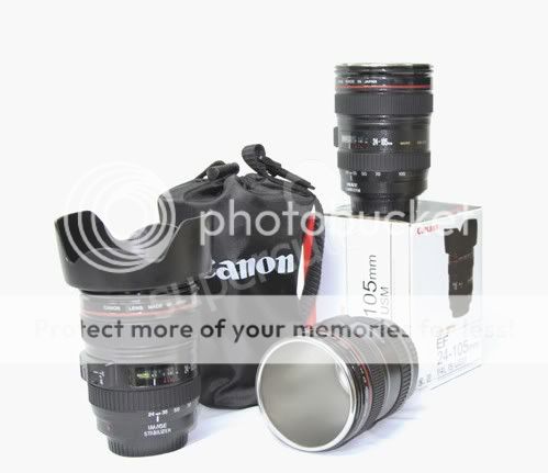 Canon EF 24 105mm Lens Mug 1 1 Stainless Steel Mugs Coffee Cup Mug 